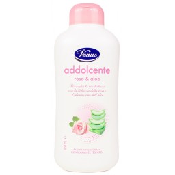 Venus Bagno Doccia Crema - 650ml - Addolcente - Rosa & Aloe