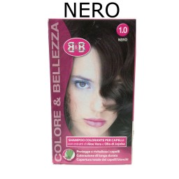 B&b Bellezza Benessere Shampoo Colorante Capelli - N. 1 Nero