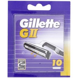 Gillette Gii Comfort Blades - 10 Testine Ricambio - Doppia Lama