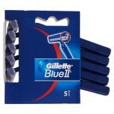 Gillette Blue Ii Rasoi Radi E Getta Bilama - 5 Pezzi - Classic