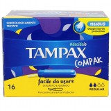 Tampax Compak Assorbenti Igienici Interni - 16 Pezzi - Formato Regular