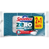 Spontex Zero - Spugne Con Abrasivo - 3 Pezzi - Zero Sporco - Zero Graffi