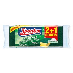 Spontex Salvaunghie 3 Spugne Con Abrasivo - Con Impugnatura Salvamani