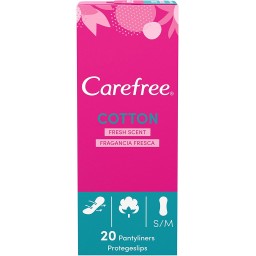 Carefree Assorbenti Proteggislip - 20 Pezzi - Cotton - Art.885
