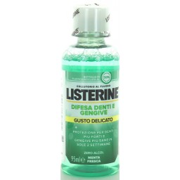 Listerine Collutorio Mini 95ml - Difesa Denti E Gengive - Formato Viaggio