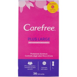 Carefree Assorbenti Proteggislip - 36 Pezzi - Plus Large