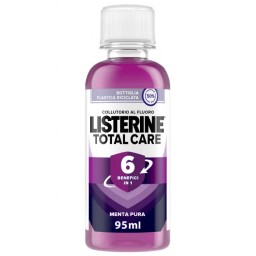 Listerine Collutorio Mini 95ml - Total Care - Formato Viaggio - Travel Size