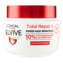 Elvive Maschera Per Capelli - 300ml - Total Repair 5 - Capelli Danneggiati