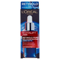 L'oreal Revitalift Laser Retinolo Puro 0.2 Siero Notte Anti-rughe - 30ml