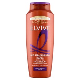 Elvive L'oreal Shampoo 300ml - Olio Straordinario D'amla - Ricci Secchi