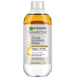 Garnier Skin Active Acqua Micellare 400ml - Bifasica - Con Olio Di Argan
