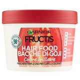 Fructis Hair Food Maschera Capelli 390ml - Colore Brillante - Bacche Di Goji