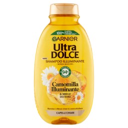 Ultra Dolce Shampoo 250ml - Camomilla E Miele - Per Capelli Chiari