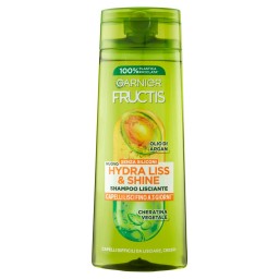 Fructis Shampoo - 250ml - Hydra Liss & Shine - Lisciante Capelli Crespi
