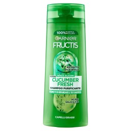 Fructis Shampoo - 250ml - Cucumber Fresh - Purificante Capelli Grassi