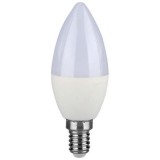 V-tac Lampadina A Led - Candela - E14 2.9w 3000k - Luce Bianca