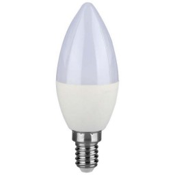 V-tac Lampadina A Led - Candela - E14 2.9w 3000k - Luce Bianca