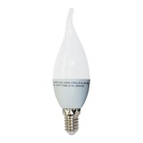 V-tac Lampadina A Led - Fiamma - E14 4w 2700k - Luce Calda