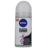Nivea Deodorante Roll-on 50ml - 48h - Invisible Black & White - Clear