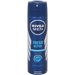 Nivea Deodorante Spray - 150ml - For Men - 48h - Fresh Active - Dermo Tested