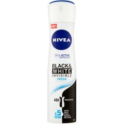 Nivea Deodorante Spray - 150ml - Black & White Invisible Fresh - Non Macchia