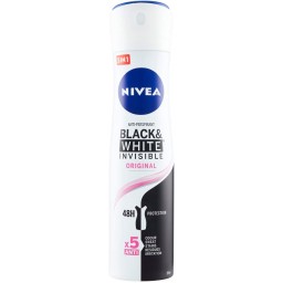Nivea Deodorante Spray - 150ml - Black & White - Original - Non Macchia