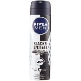 Nivea Deodorante Spray - 150ml - For Men - 48h - Black&white - Non Macchia
