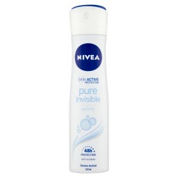 Nivea Deodorante Spray - 150ml - Pure Invisible - 48h Protection Quick Dry
