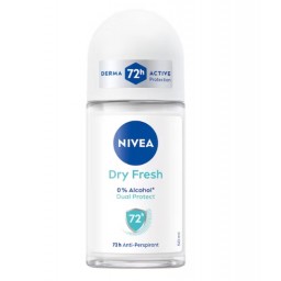 Nivea Deodorante Roll-on 50ml - 48h Protection - Dry Fresh