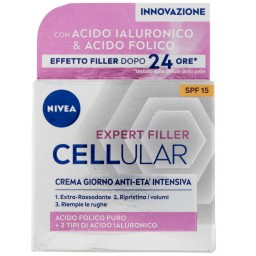Nivea Cellular Filler Hyaluron Rassodante Crema Giorno Antirughe - 50ml
