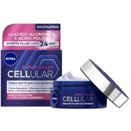 Nivea Crema Viso 50ml - Cellular Anti-age - Notte - Rinnovatore Giovinezza