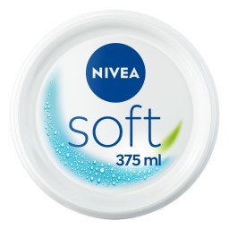 Nivea Soft Crema Idratante Rinfrescante 375ml - Corpo - Viso - Mani