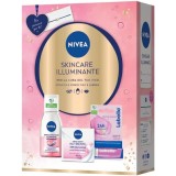 Nivea Skincare Illuminante Cofanetto: Crema Giorno + Struccante + Labello