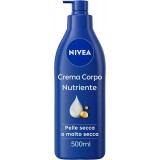 Nivea Body Crema Fluida Corpo - 500ml - 72h Nutriente - Acido Ialuronico