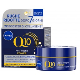 Nivea Q10 Anti-rughe Power - Crema Extra Rigenerante - 50ml - Notte