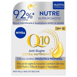 Nivea Q10 Anti-rughe Extra Nutriente Crema Giorno Riparatrice - 50ml