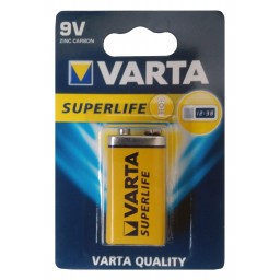 Varta Superlife Pila Formato Transistor Zinco Carbone 9v