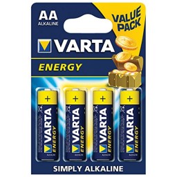 Varta Energy Pile Formato Aa Stilo Alcaline 1.5v - 4 Pezzi