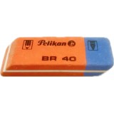Pelikan Gomma Per Cancellare In Caucciu - Br40 - Bicolore - 50x18x8mm