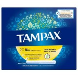 Tampax Blue Box Assorbenti Igienici Interni - 20 Pezzi - Formato Regular