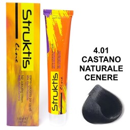 Struktis Crema Colorante 100ml - 4.01 Castano Naturale Cenere