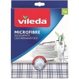 Vileda Panno Asciugapiatti Microfibra - 55 X 40 Cm