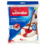 Vileda 2in1 Turbo Smart Ricambio Mop Microfibra Lavapavimenti Sistema Rotant