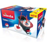 Vileda Turbo Smart Mop Microfibra Lavapavimenti Rotante Con Sistema A Pedale