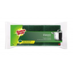 Scotch-brite 3 Spugne Con Abrasivo E Impugnatura Salvadita