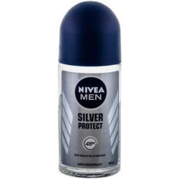 Nivea Deodorante Roll-on 50ml - For Men - 48h Antibatterico - Silver Protect