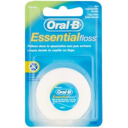 Oral-b Essential Floss Filo - Filo Interdentale Cerato - 50 Metri