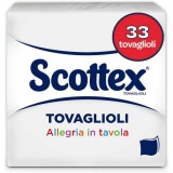 Scottex Tovaglioli Doppiovelo - 33x33cm - Bianchi