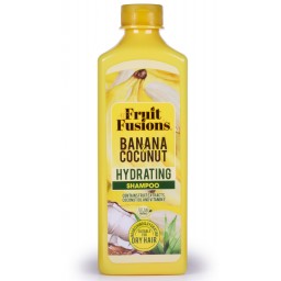 Fruit Fusions Shampoo 600ml - Idratante - Banana E Coconut - Capelli Secchi