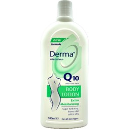 Derma Intensive+ Q10 Body Lotion - 500ml - Crema Corpo Con Aloe Vera